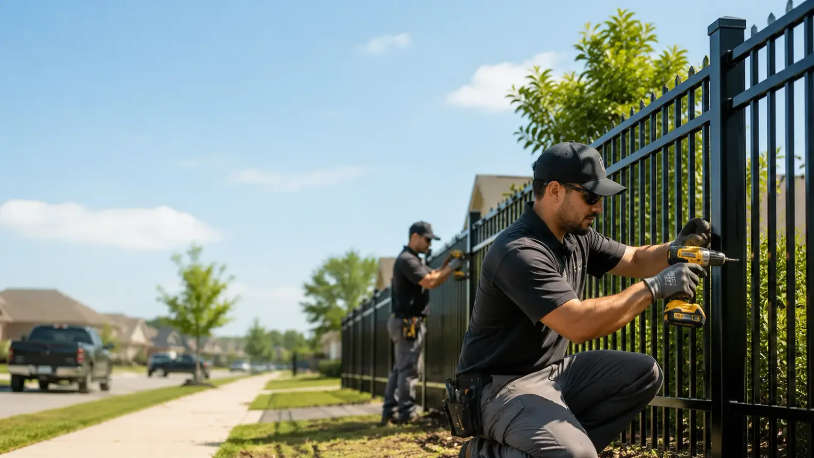 Metal Fence Installation in Bluffs, IL